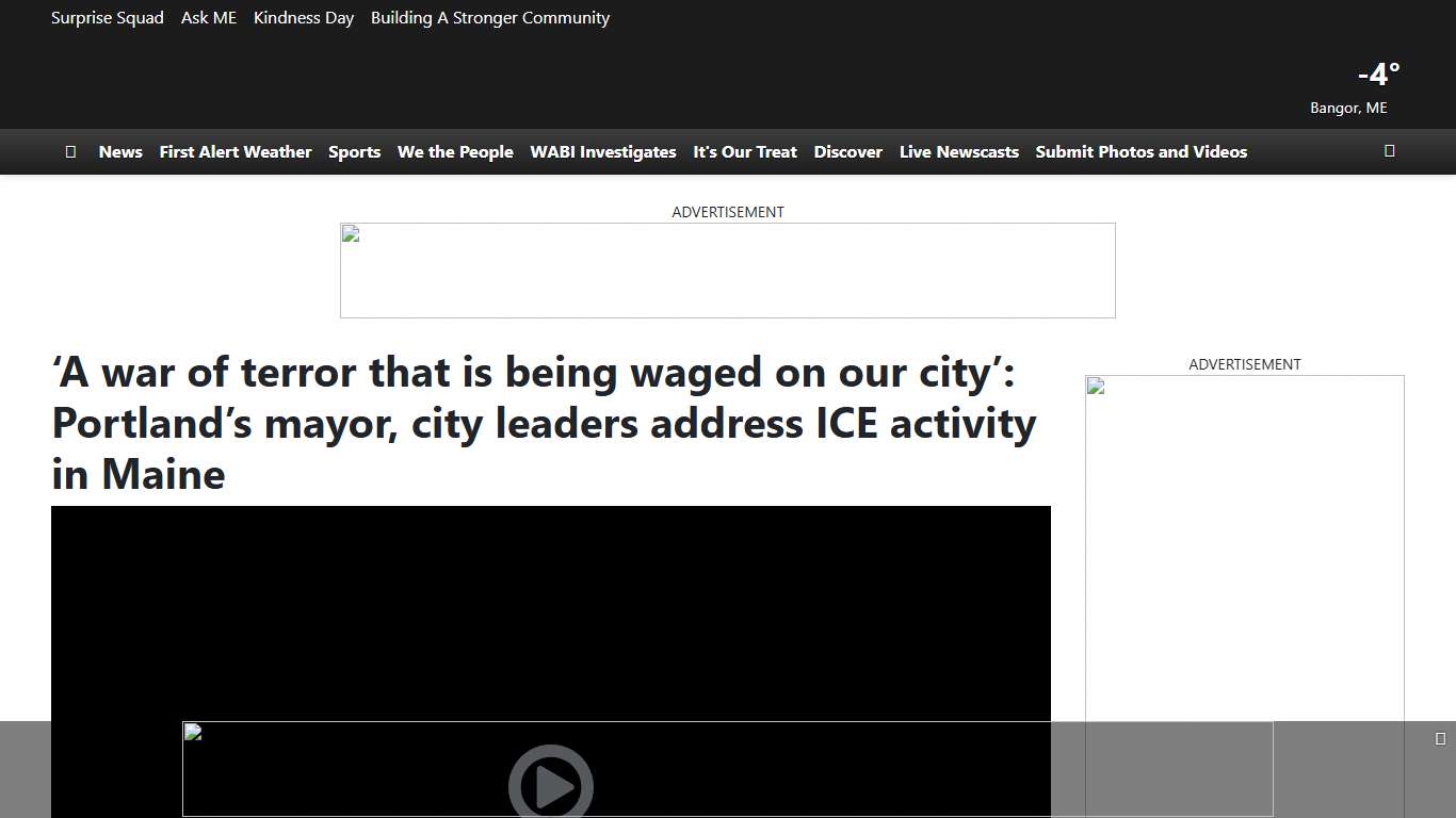 ‘A war of terror that is being waged on our city’: Portland’s mayor, city leaders address ICE activity in Maine