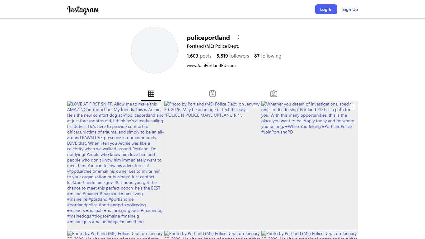 Portland (ME) Police Dept. (@policeportland) • Instagram photos and videos